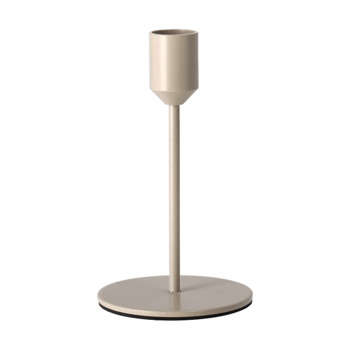 Glare candle holder 14 cm - Greige - Scandi Living