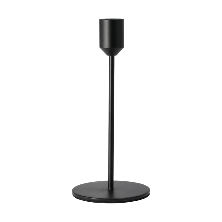 Glare candle holder 18 cm - Black - Scandi Living