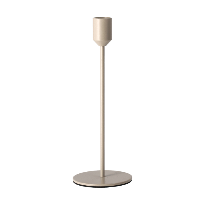 Glare candle holder 22 cm - Greige - Scandi Living