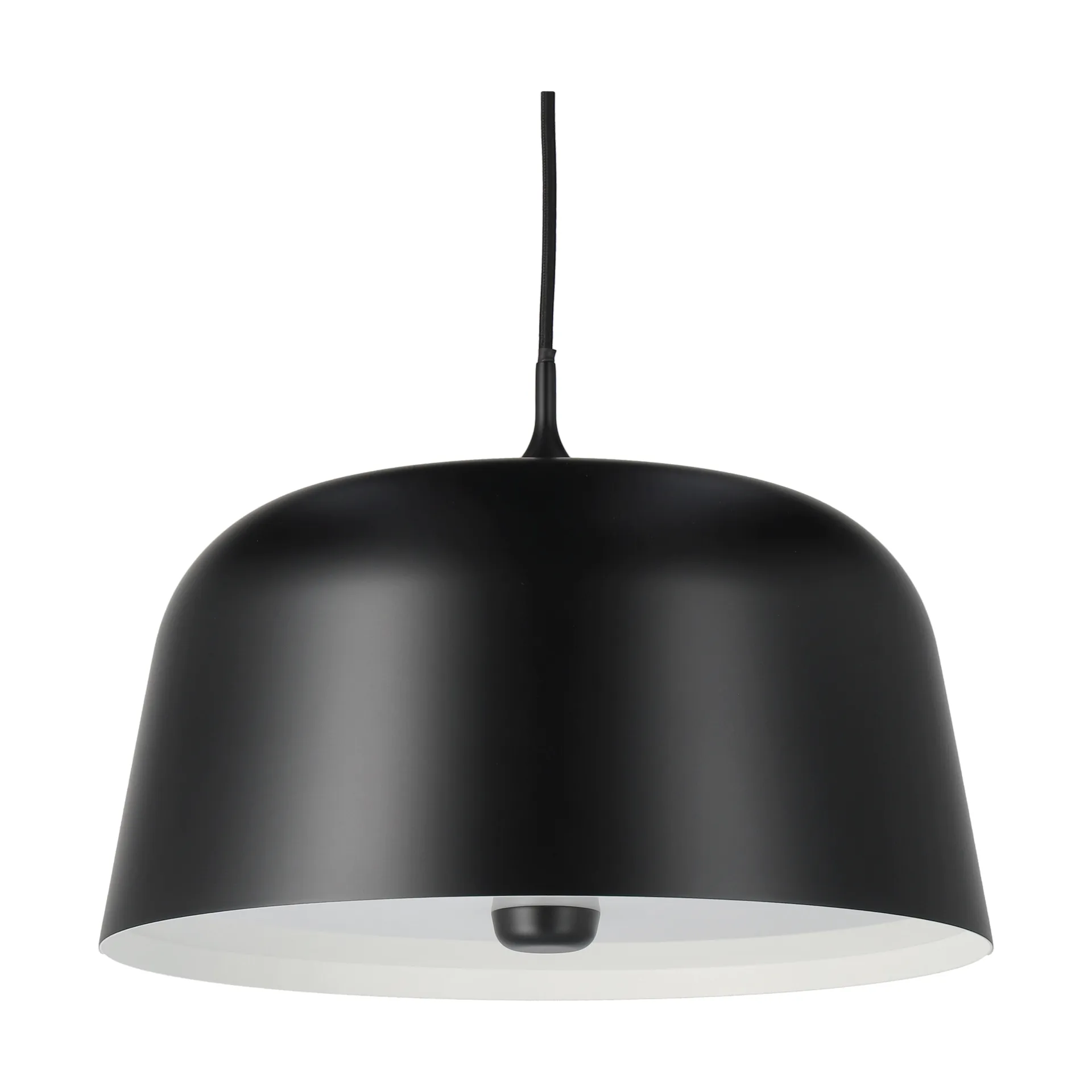 Halo ceiling lamp Ø38 cm, Black Scandi Living