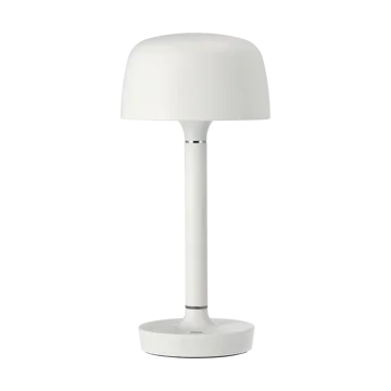 Halo portable table lamp 25,5 cm - White - Scandi Living