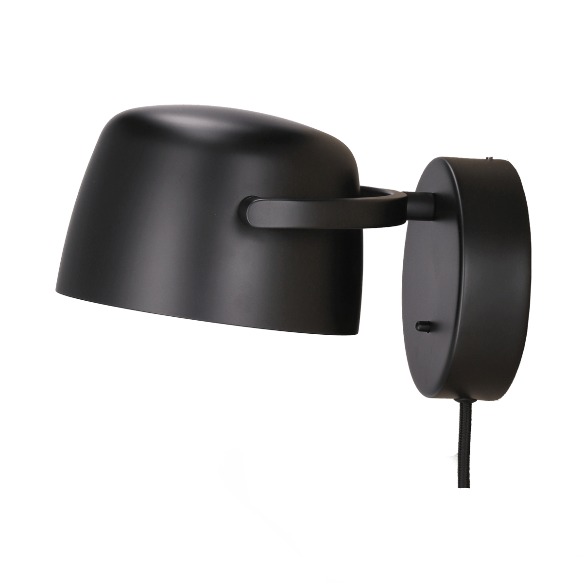 Scandi Living Halo wall lamp o16 cm Black | Scandinavian Design | Wall lights | Black