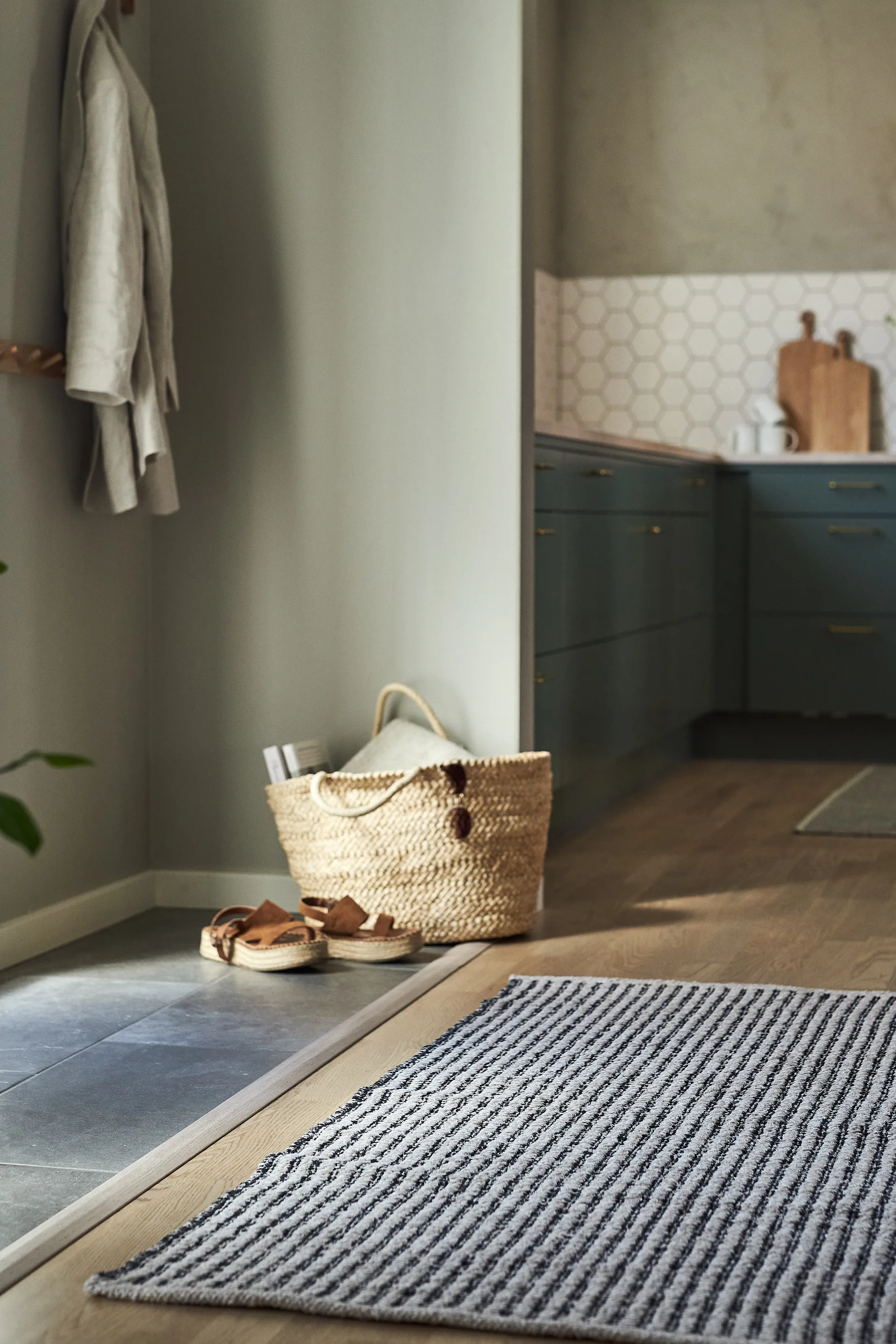 Harvest rug beige-black, 200x300cm Scandi Living