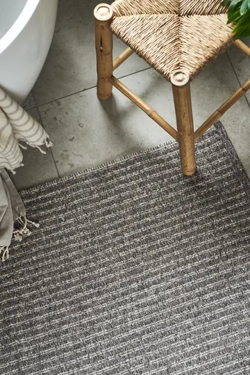 Harvest rug dark grey - 150x200cm - Scandi Living
