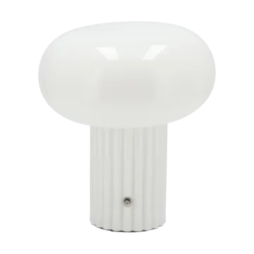 Haven table lamp portable 22 cm - White - Scandi Living