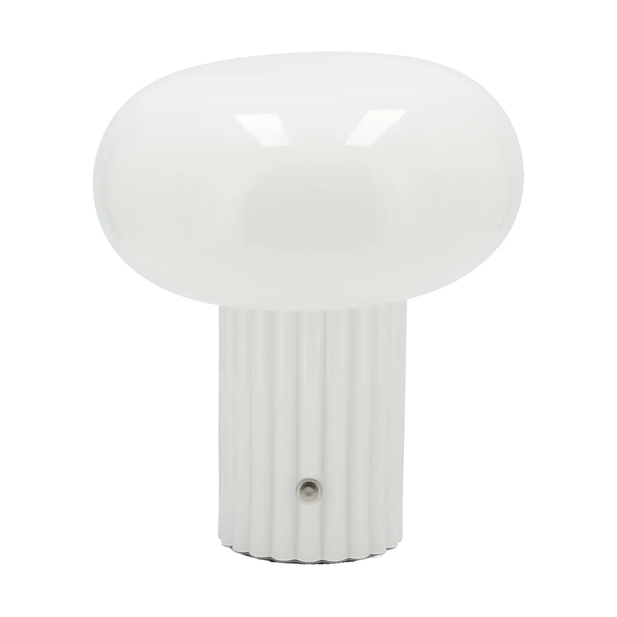 Scandi Living Haven table lamp portable 22 cm White