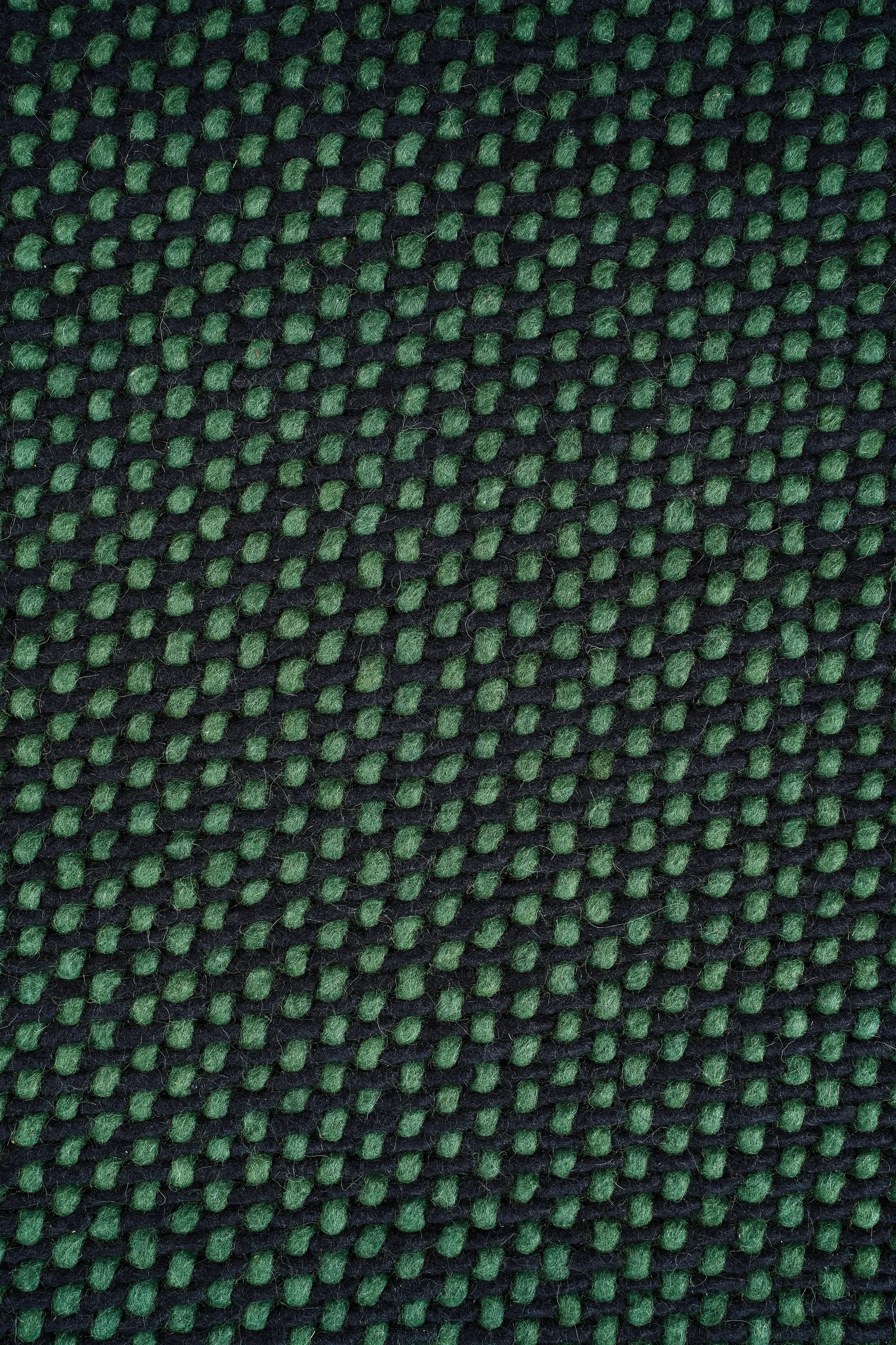 Hill wool rug, Blue-green, 170x240 cm Scandi Living