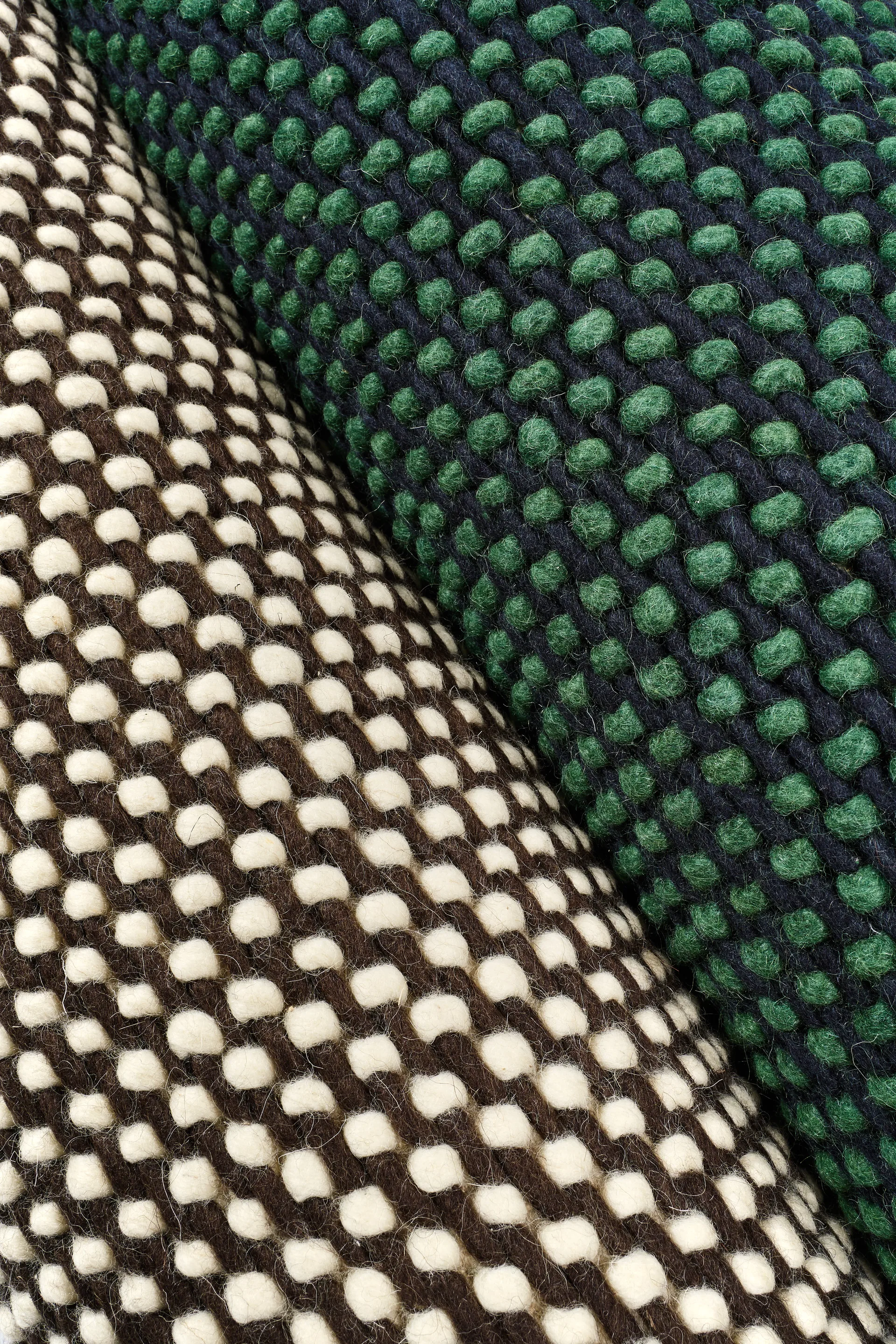 Hill wool rug blue/green, 200x300 cm Scandi Living