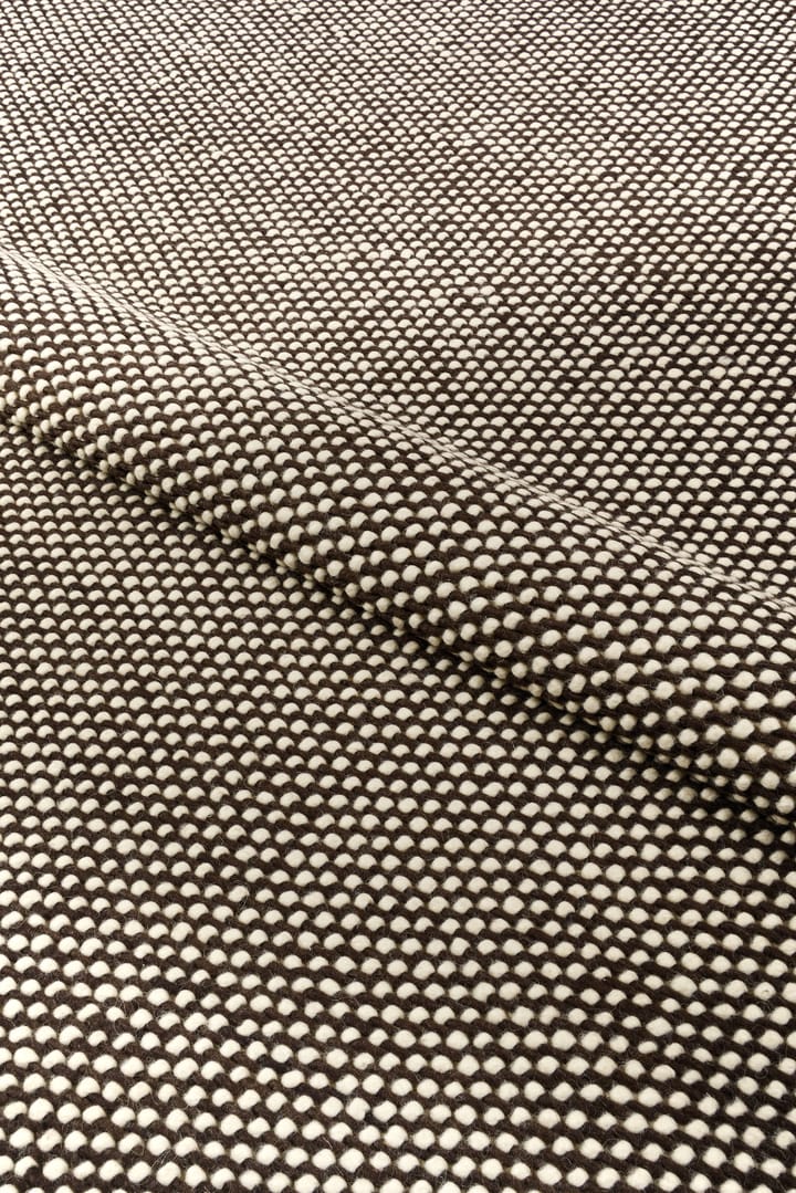 Hill wool rug white/brown, 200x300 cm Scandi Living