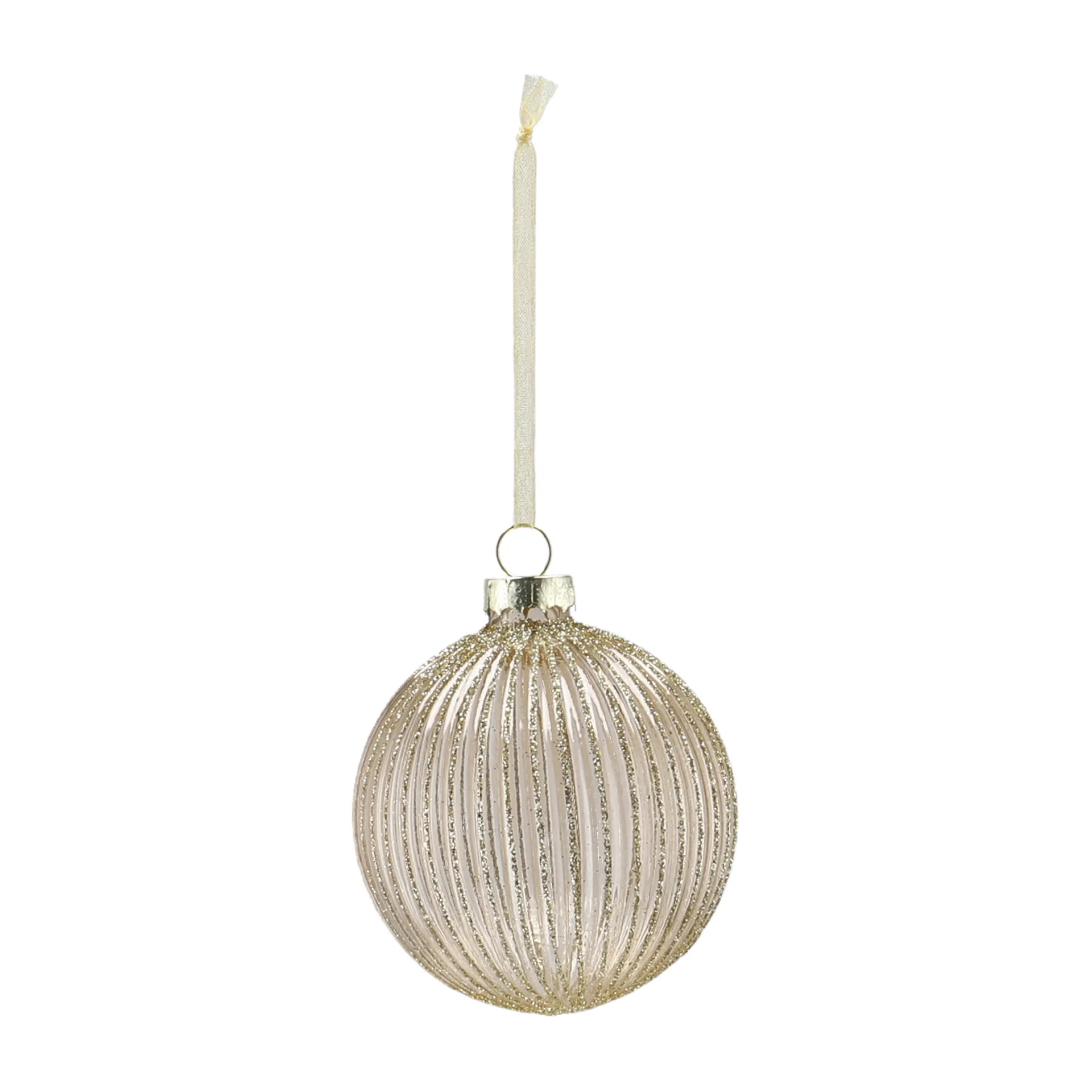 Holiday baubles 6-pack, Gold Scandi Living