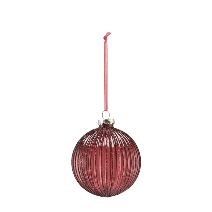 Holiday baubles 6-pack - Red - Scandi Living