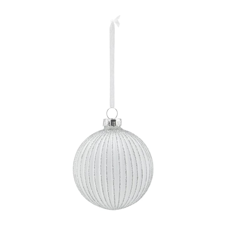 Holiday baubles 6-pack - White - Scandi Living
