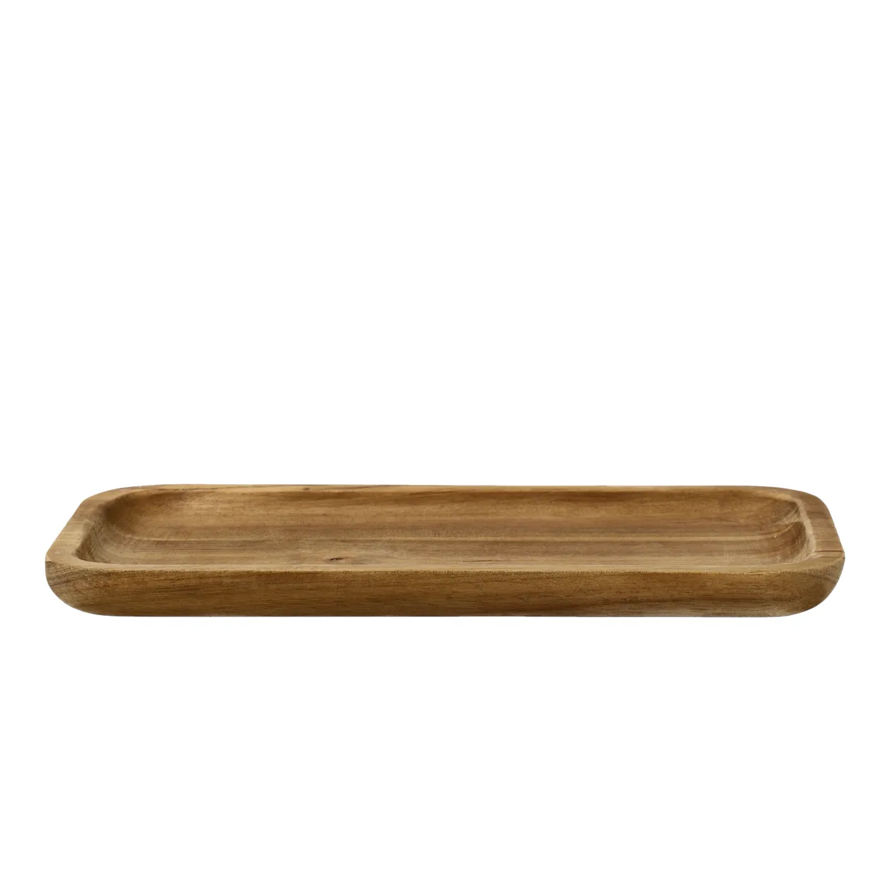 Scandi Living Hollow serving tray 15x25 cm | Scandinavian Design | Trays | Brown