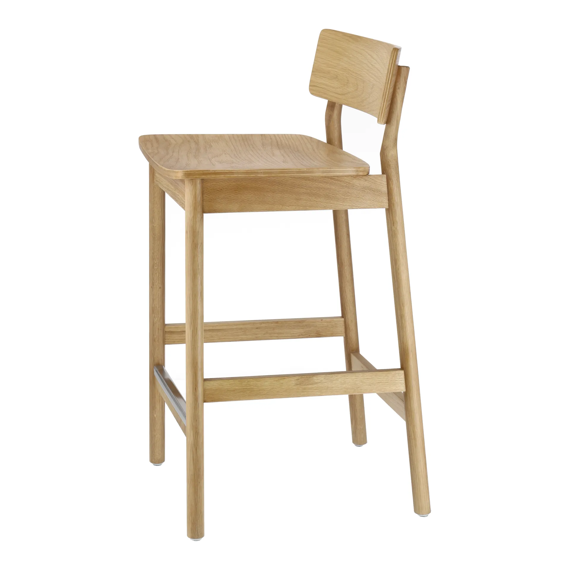 Horizon bar stool 67 cm, Laqurered oak Scandi Living
