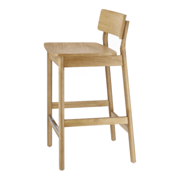 Horizon bar stool 67 cm - Laqurered oak - Scandi Living