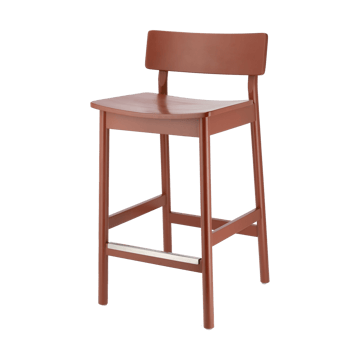 Horizon bar stool 67 cm - Red - Scandi Living