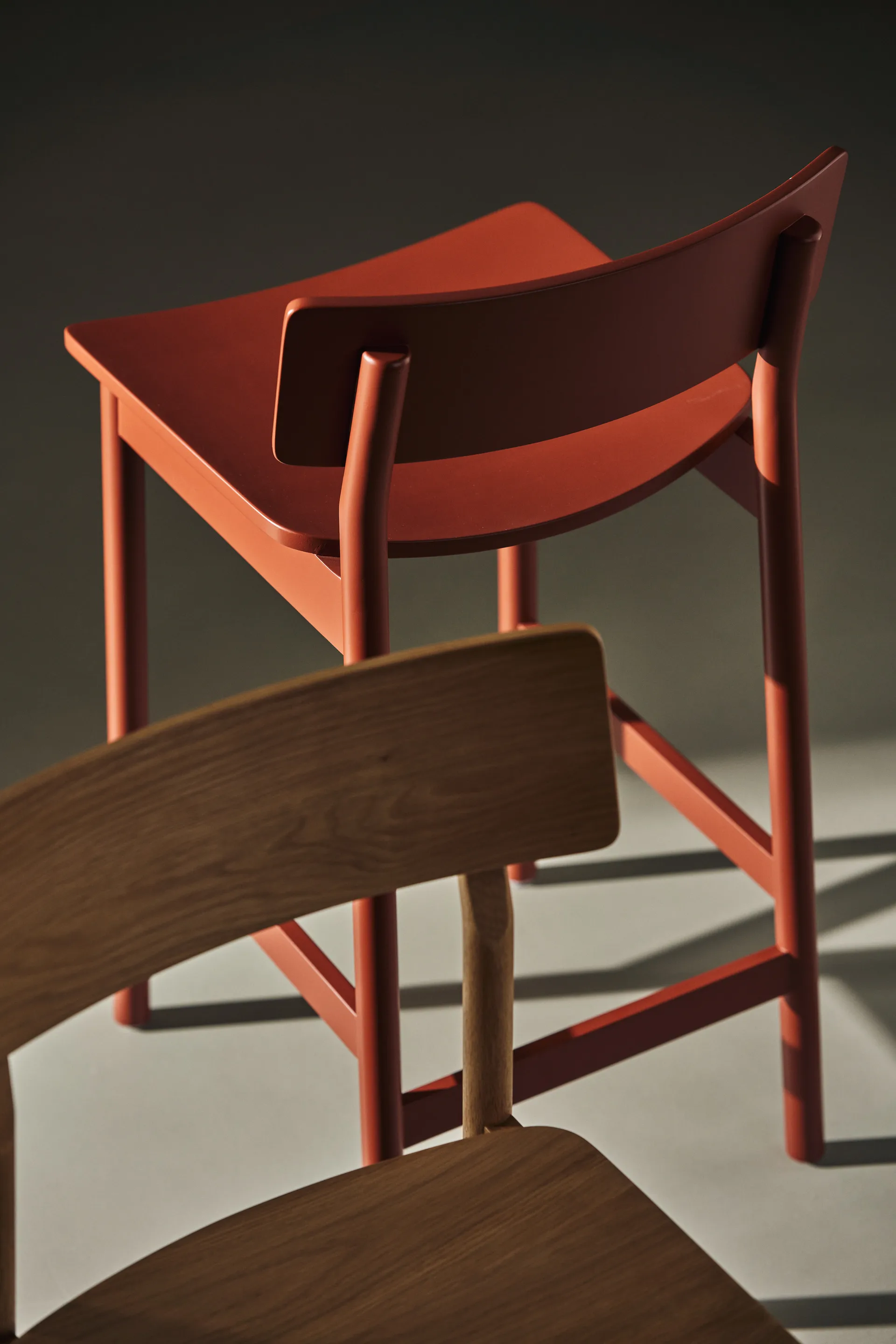 Horizon bar stool 67 cm, Red Scandi Living
