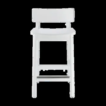 Horizon bar stool 67 cm - White - Scandi Living