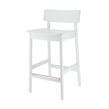 Horizon bar stool 67 cm - White - Scandi Living