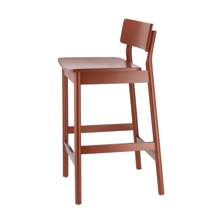 Horizon bar stool 87 cm - Red - Scandi Living