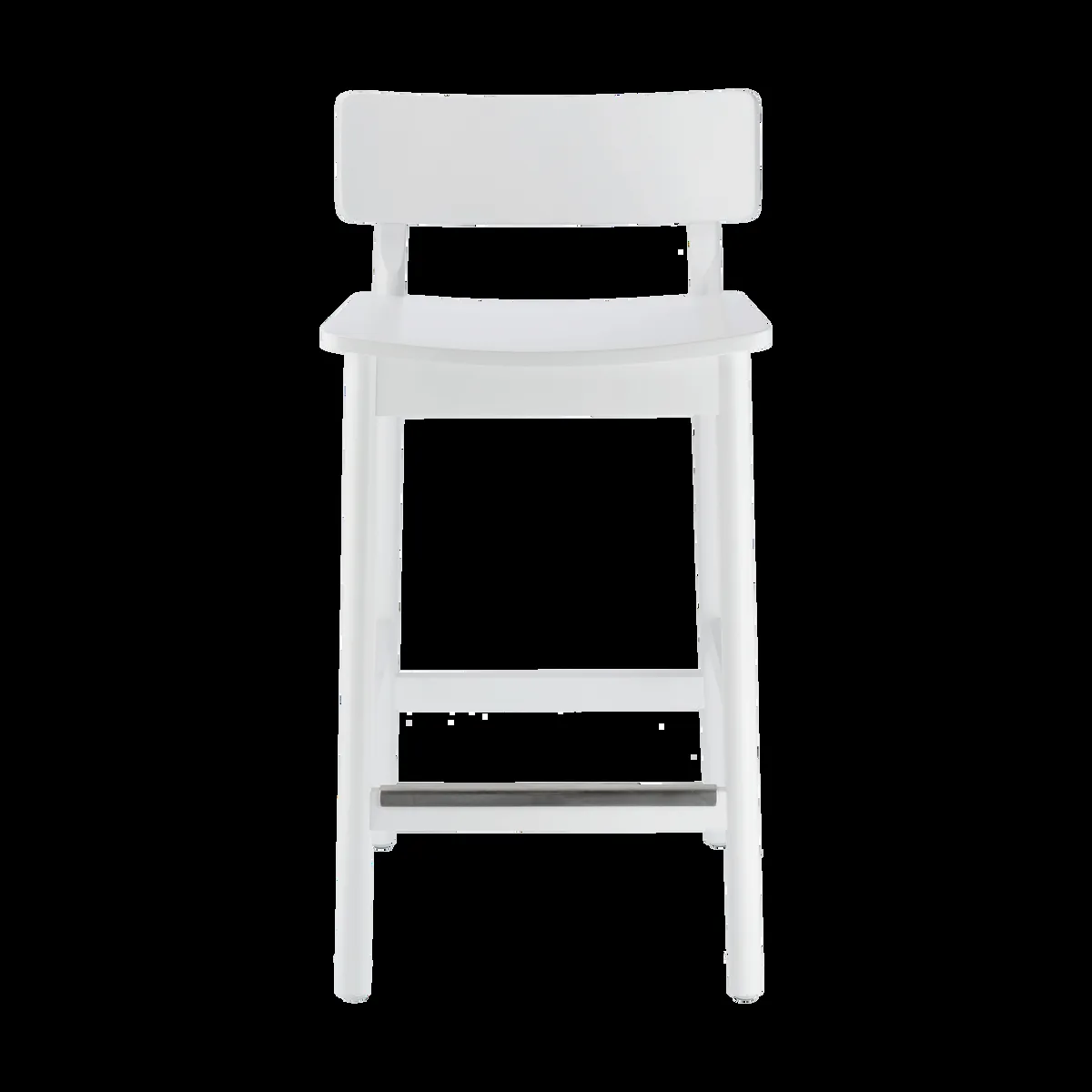 Scandi Living Horizon bar stool 87 cm White