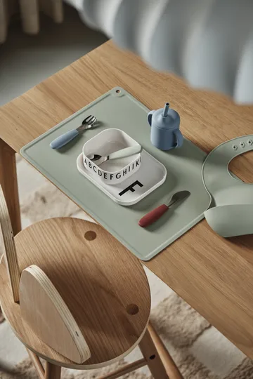 Idun mug with silicone straw 120 ml - Blue - Scandi Living