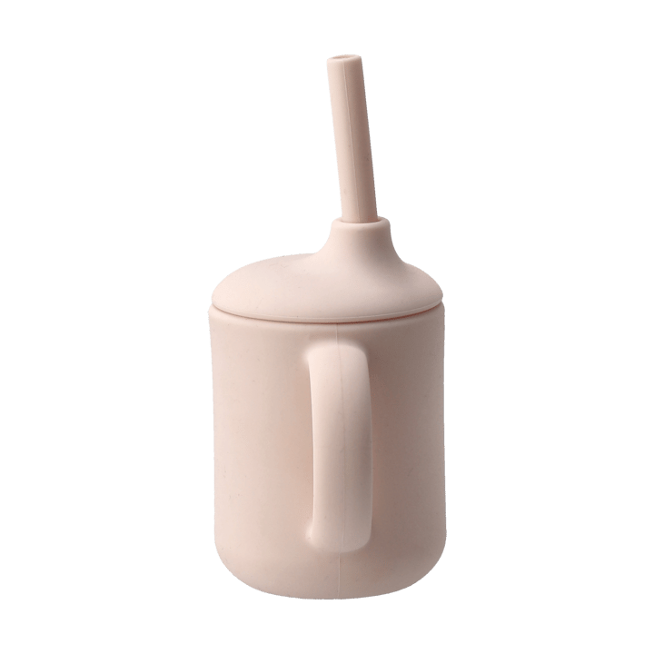 Idun mug with silicone straw 120 ml, Blusher Scandi Living