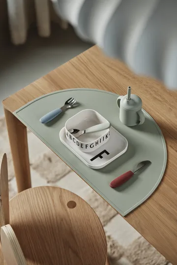 Idun mug with silicone straw 120 ml - Green - Scandi Living