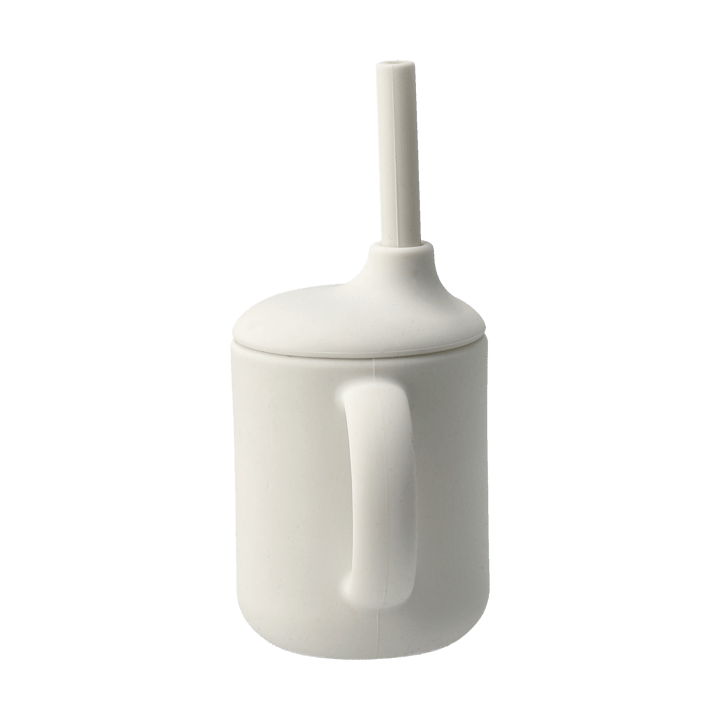 Idun mug with silicone straw 120 ml, Vanilla Scandi Living