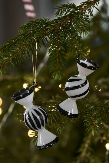 Jolly Christmas Bauble 4-pack - White - Scandi Living