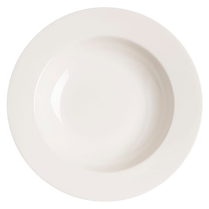 Kalk deep plate 23 cm 4-pack - white - Scandi Living