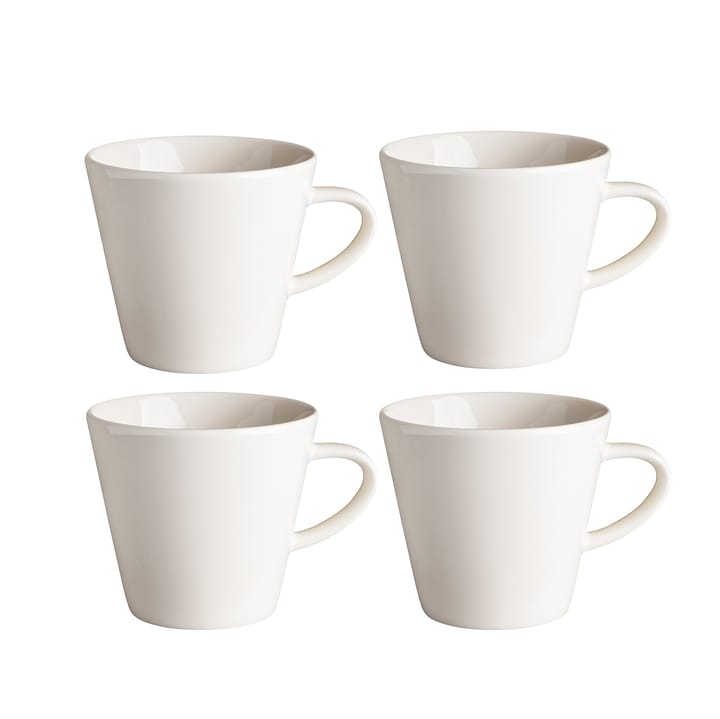 Kalk mug 3 cl 4-pack - white - Scandi Living