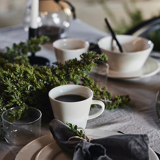 Kalk mug 3 cl, white Scandi Living