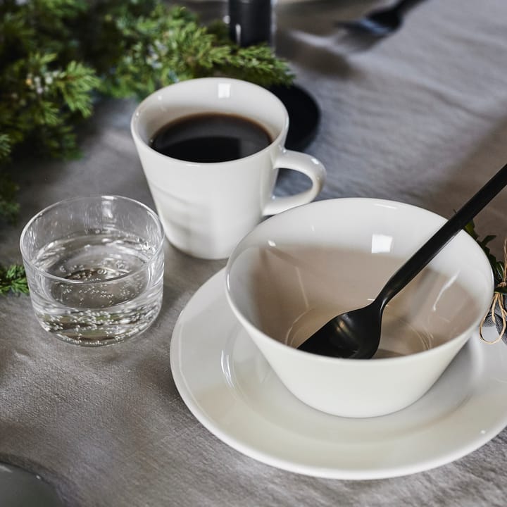 Kalk side plate 21 cm, white Scandi Living