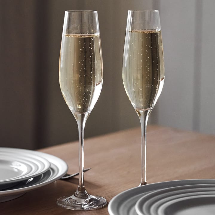 Karlevi champagne glass 4-pack - 4-pack - Scandi Living