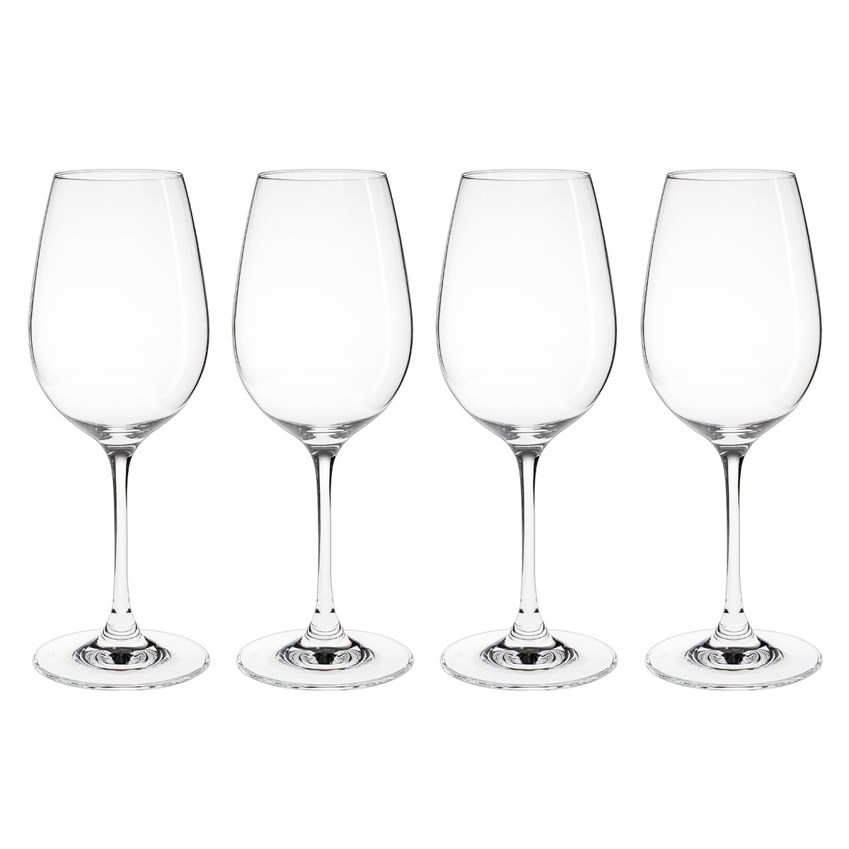 Scandi Living Karlevi red wine glass 4-pack 45 cl | Scandinavian Design | Wine glasses | Transparent