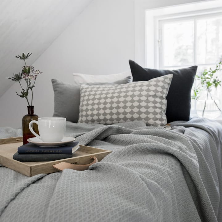 Kimono bed spread 139x260 cm - concrete (grey) - Scandi Living