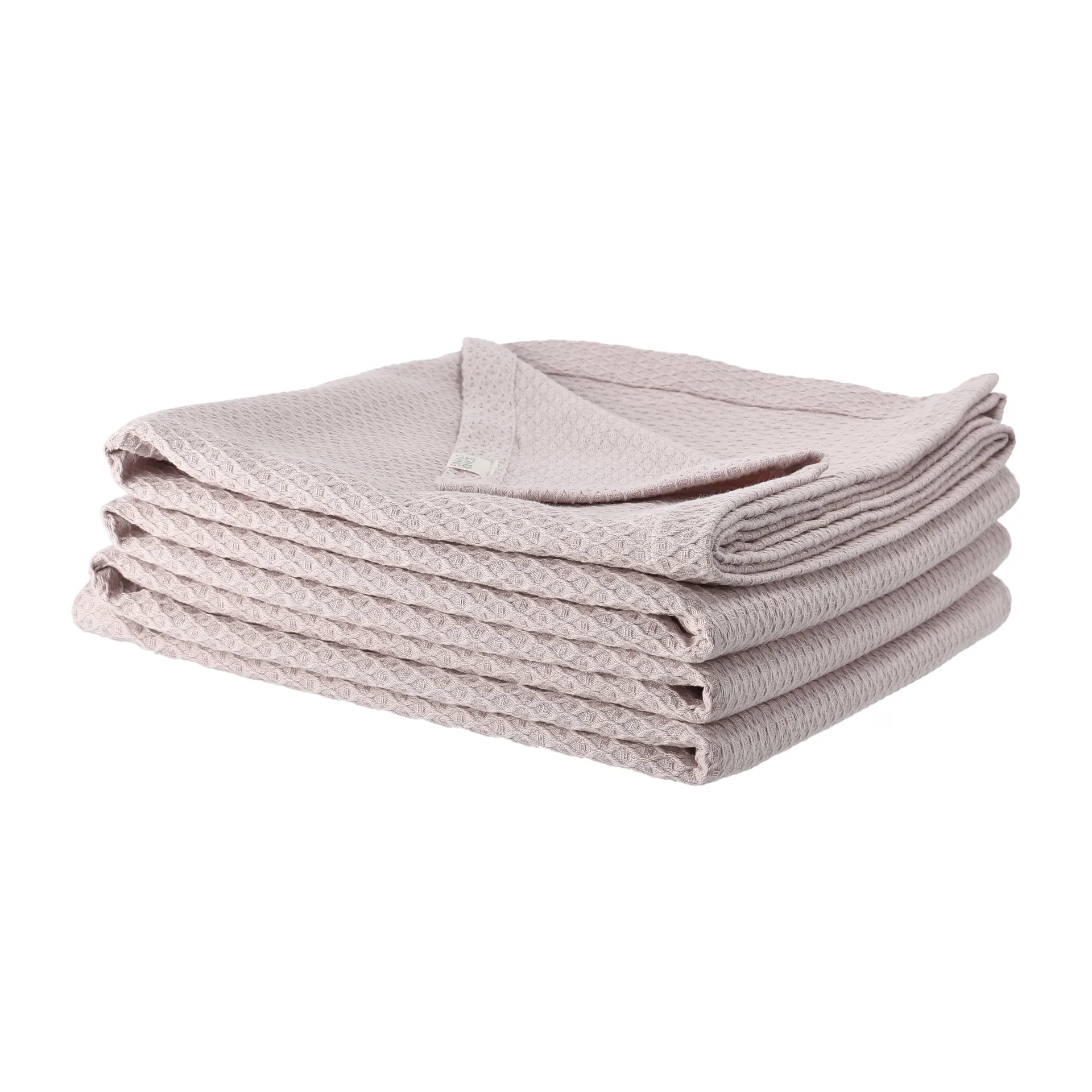 Kimono bed spread 260x260 cm, dusty rose (pink) Scandi Living