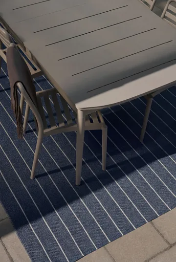 Lane rug - Ocean blue, 150x200 cm - Scandi Living