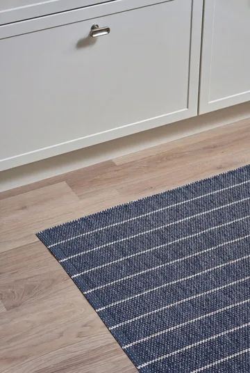 Lane rug - Ocean blue, 150x200 cm - Scandi Living