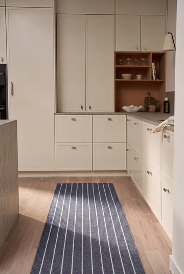 Lane runner rug - Ocean blue, 70x250 cm - Scandi Living