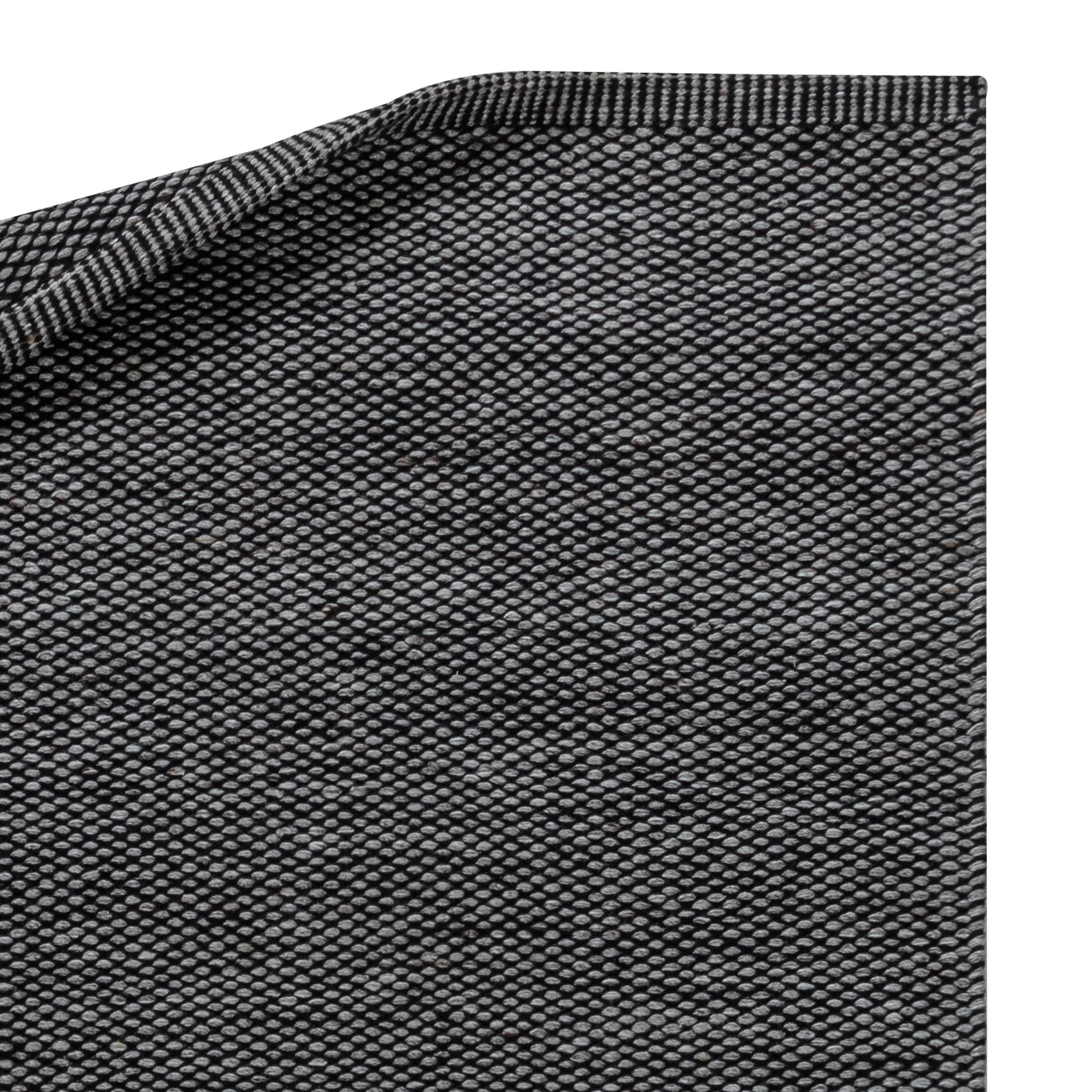 Lea wool carpet black, 200x300 cm Scandi Living