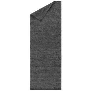 Lea wool carpet black - 80x240 cm - Scandi Living