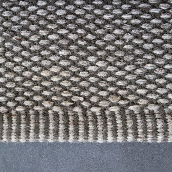 Lea wool carpet nature grey - 80x240 cm - Scandi Living