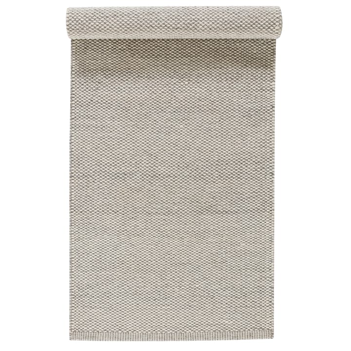 Lea wool carpet nature white - 80x240 cm - Scandi Living