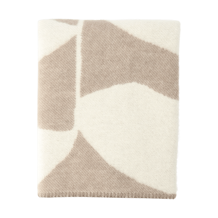 Leaf wool throw 130x180 cm - Mole - Scandi Living