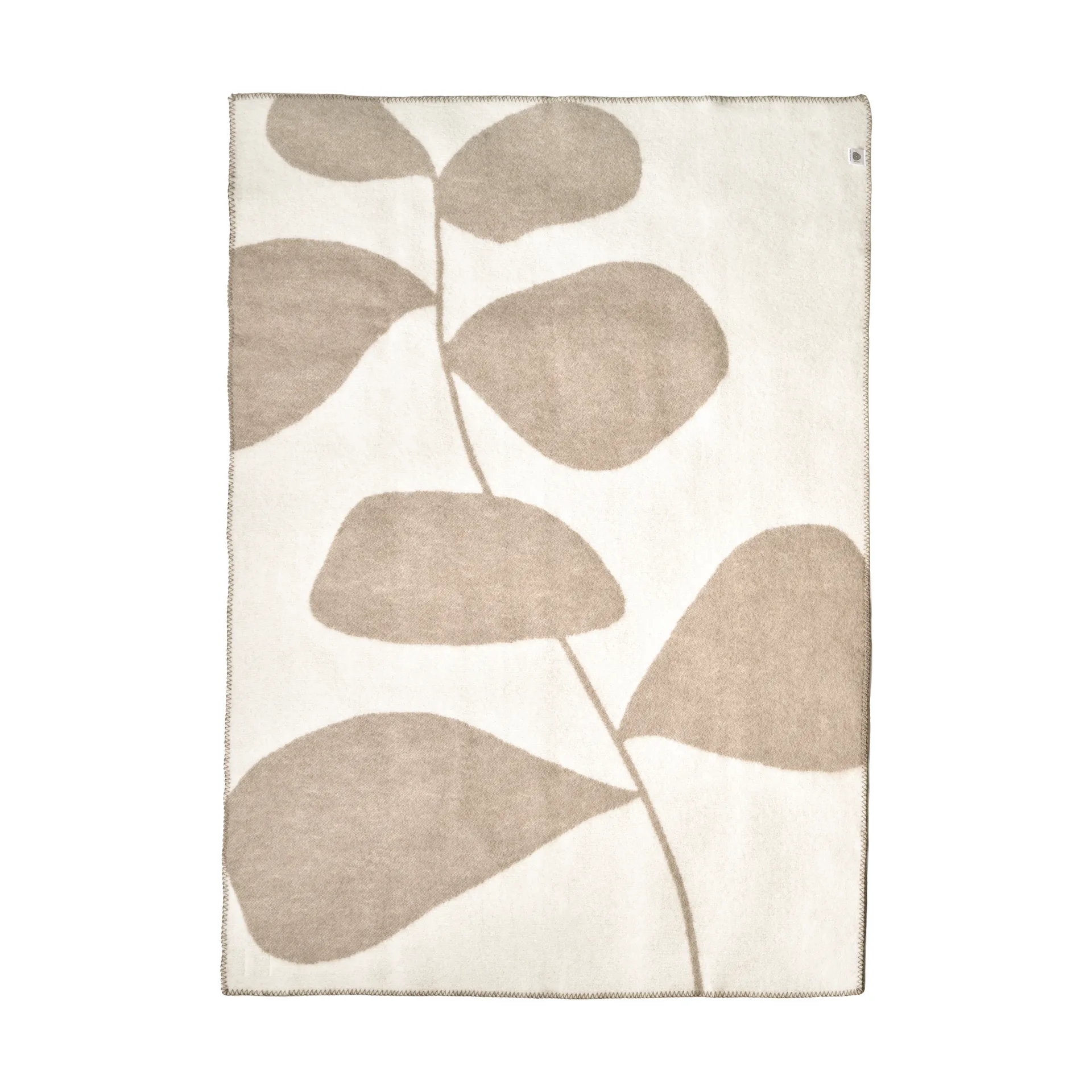 Leaf wool throw 130x180 cm, Mole Scandi Living