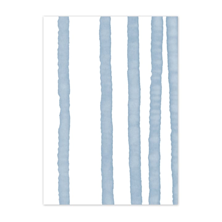 Lineage poster blue - 30x40 cm - Scandi Living