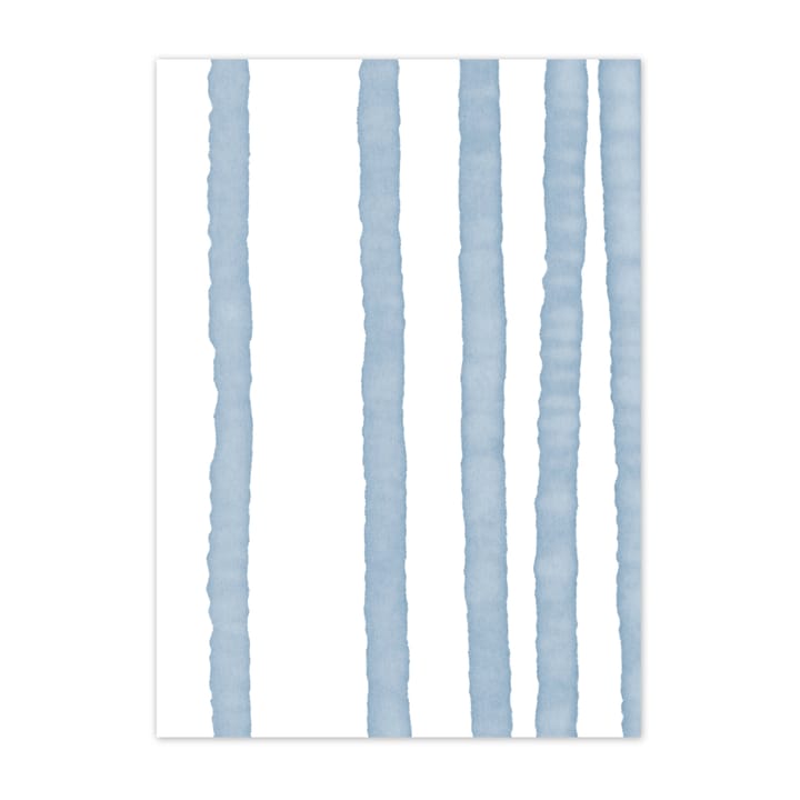 Lineage poster blue, 40x50 cm Scandi Living