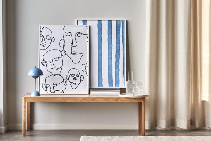 Lineage poster blue, 40x50 cm Scandi Living